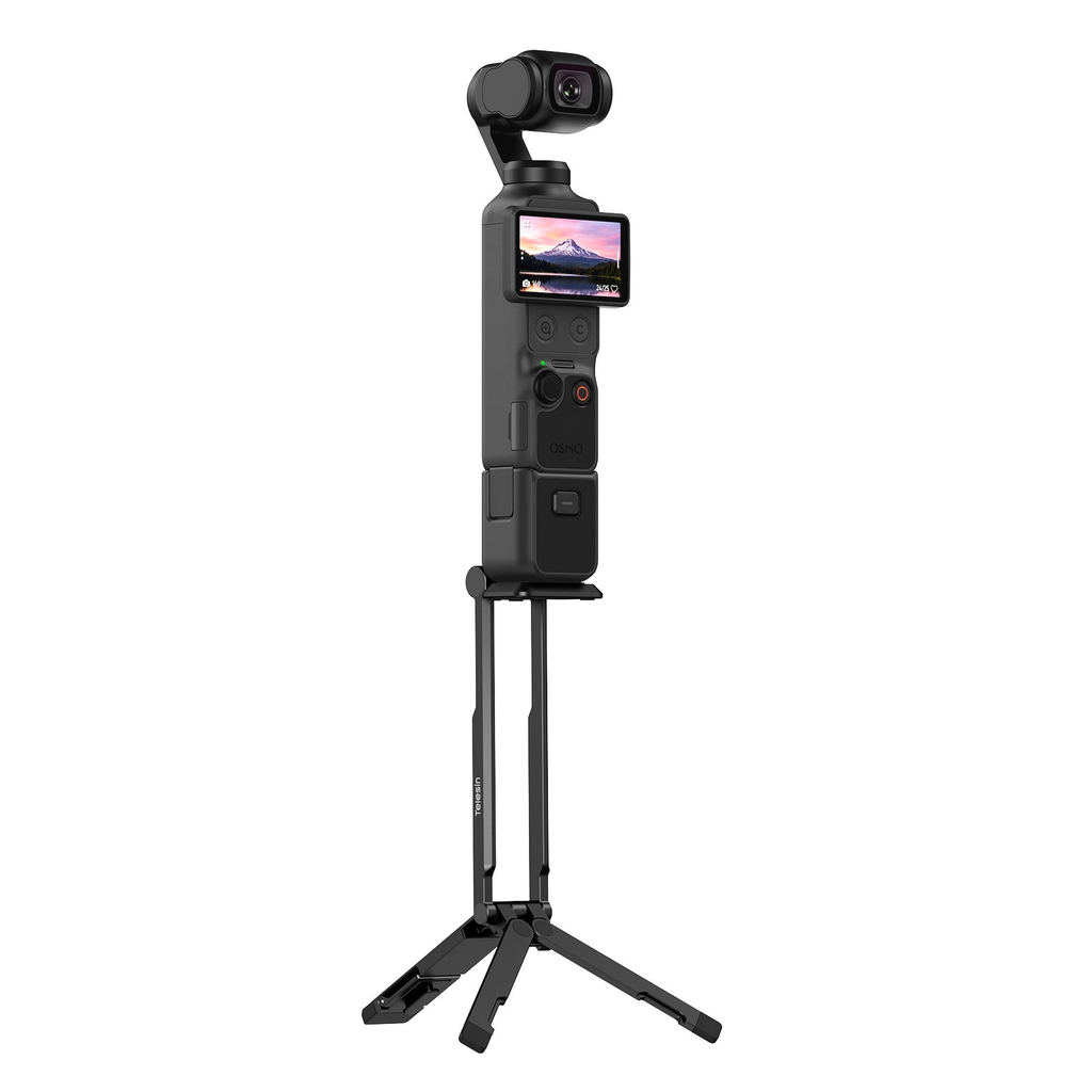 Tay cầm gấp gọn Pocket 3 4 4P kiêm tripod , đế từ tính chân đứng cầm tay