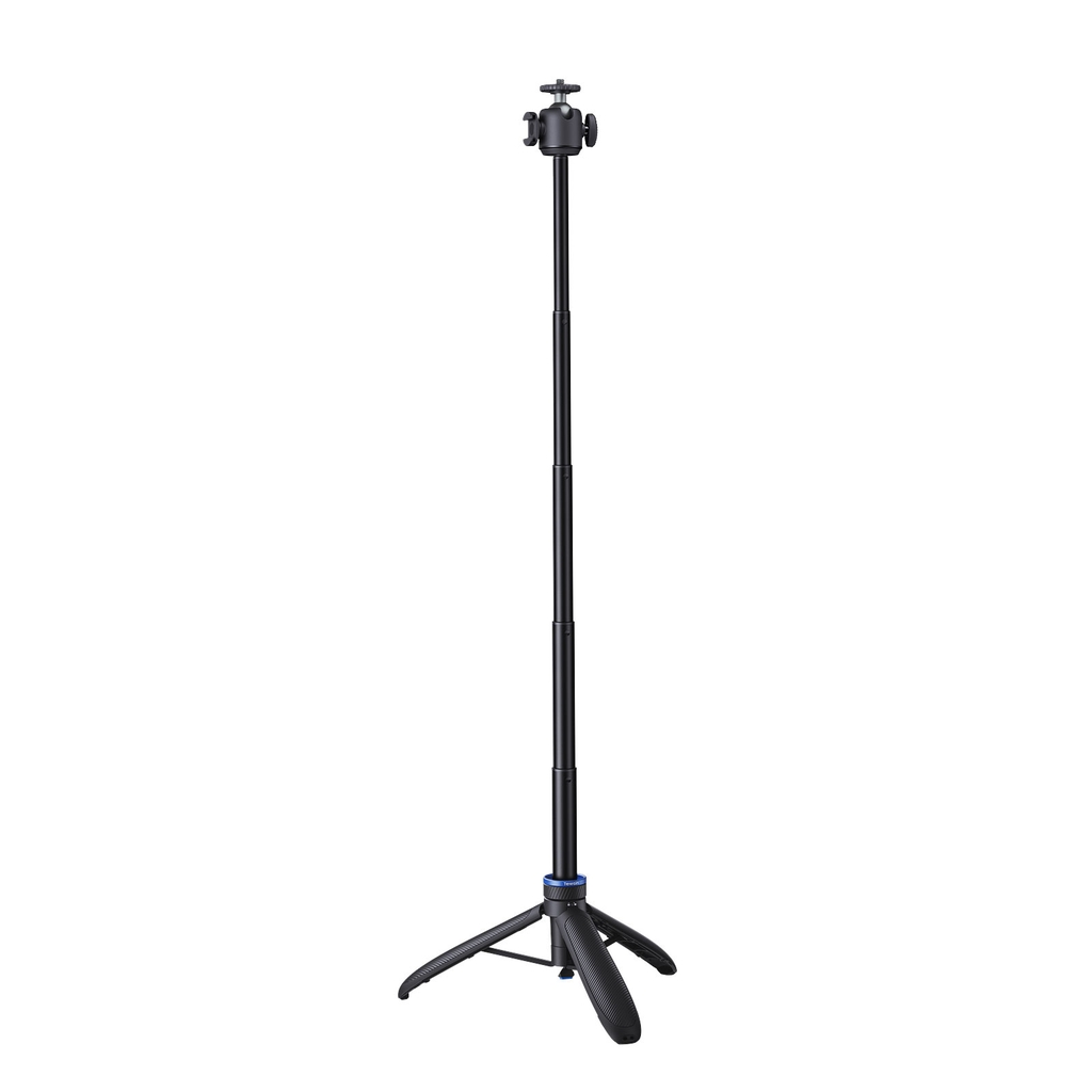 Tripod Telesin tự bung chân kéo dài 65cm gắn Actioncam Pocket Gopro Insta360 gấp gọn
