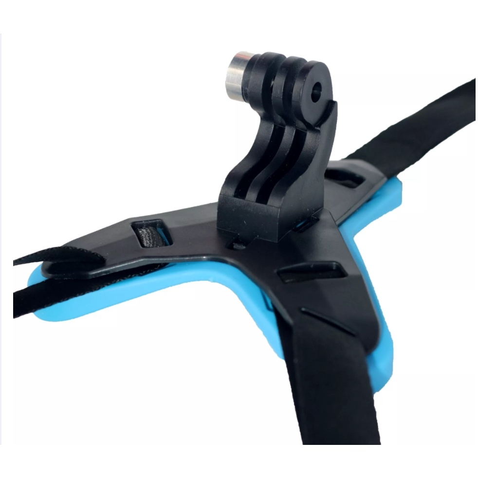 Bộ mount gắn máy quay hành trình lên cằm mũ, nón bảo hiểm fullface