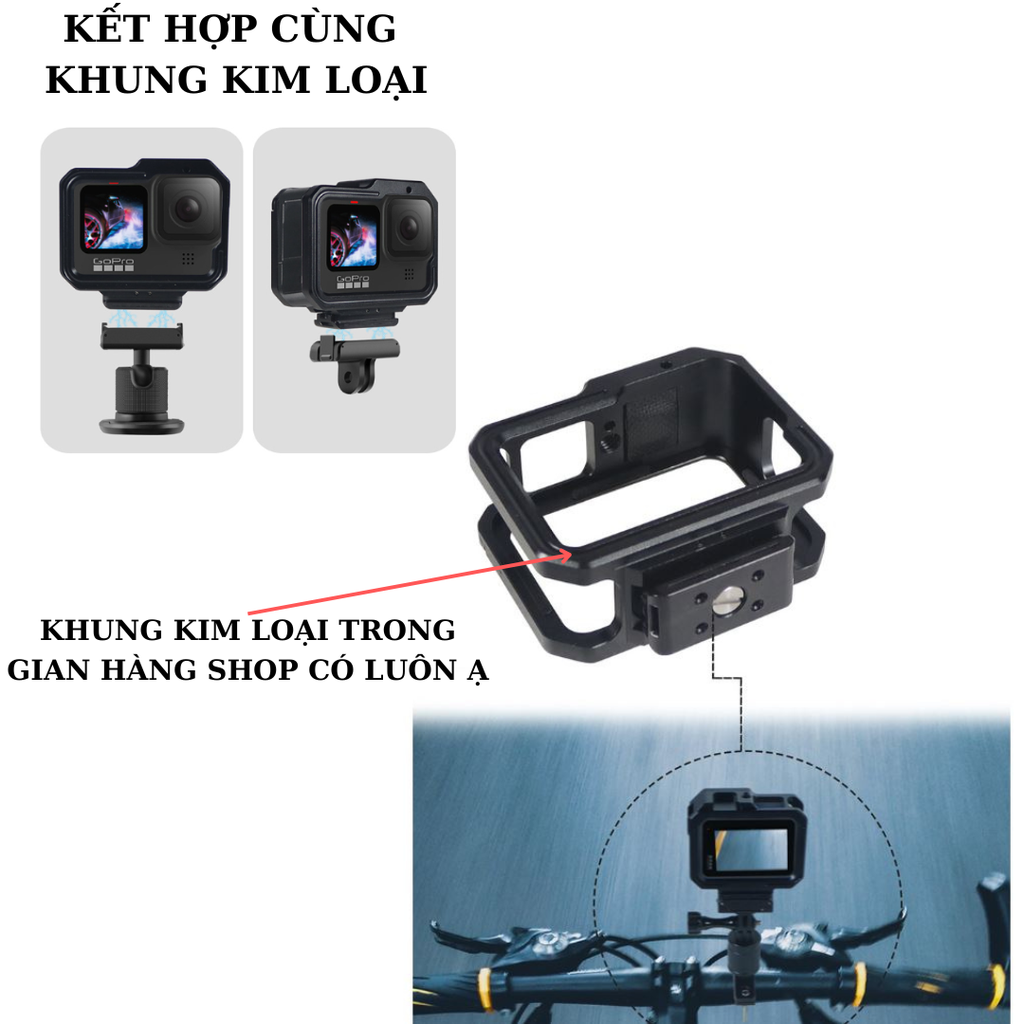 Bộ ngàm nam châm thao tác nhanh cho Gopro , ActionCam, Insta360