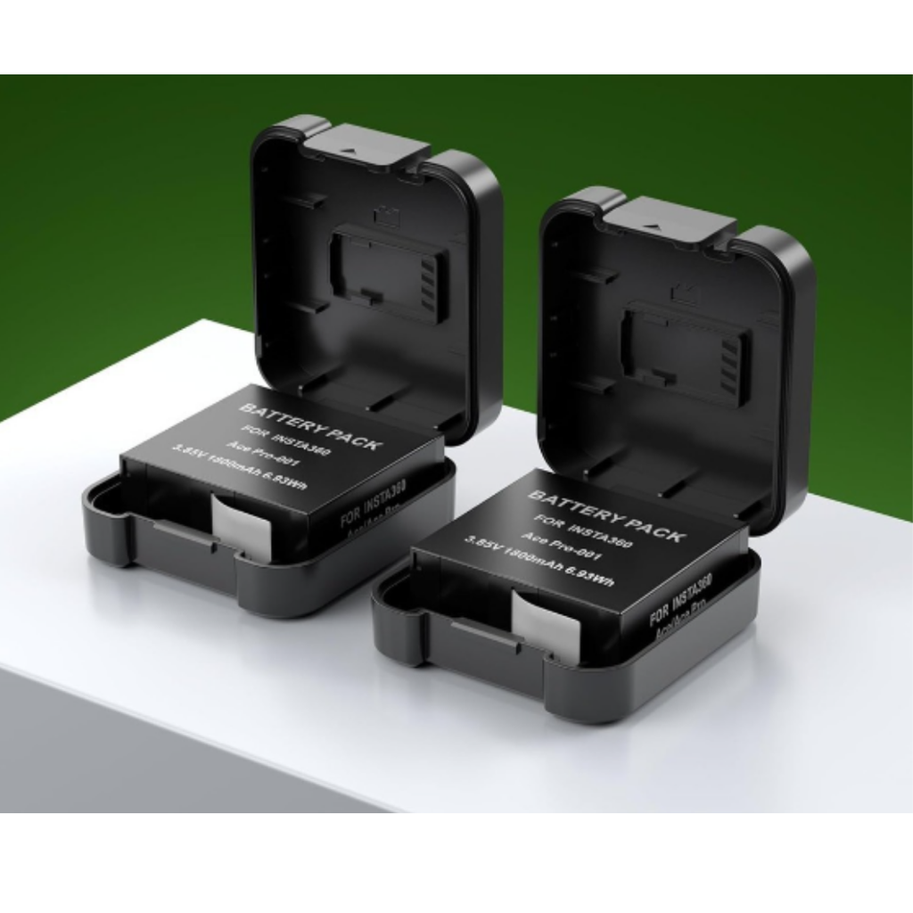 Dock sạc và Pin Insta360 Ace Ace Pro dung lượng cao thay thế pin theo máy