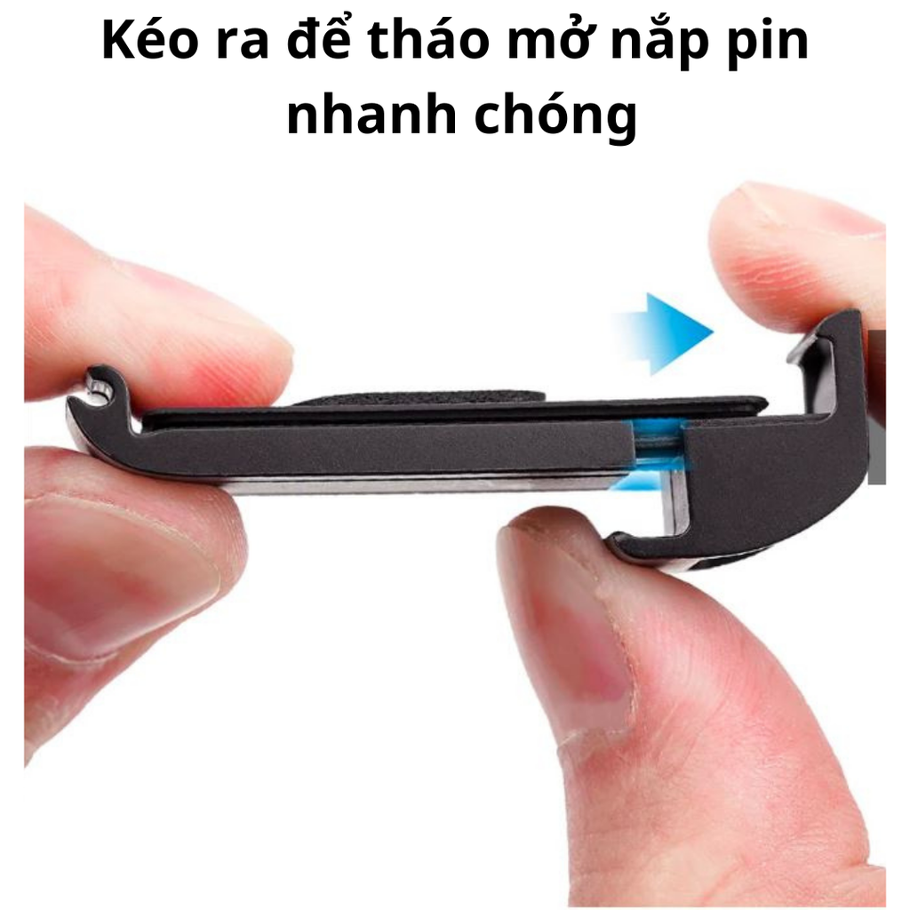 Nắp pin TELESIN có cổng sạc GoPro Hero 9 10 11 12 13 Black