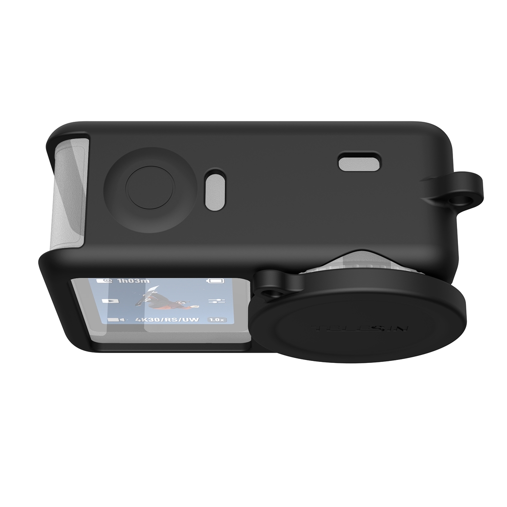 Silicon Telesin Dji Osmo Action 6 bảo vệ màn hình camera chống trầy xước S6-PTC-11