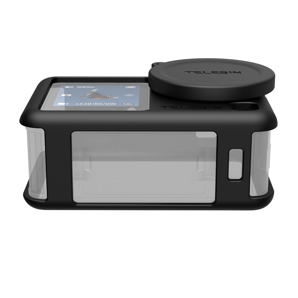 Silicon Telesin Dji Osmo Action 6 bảo vệ màn hình camera chống trầy xước S6-PTC-11