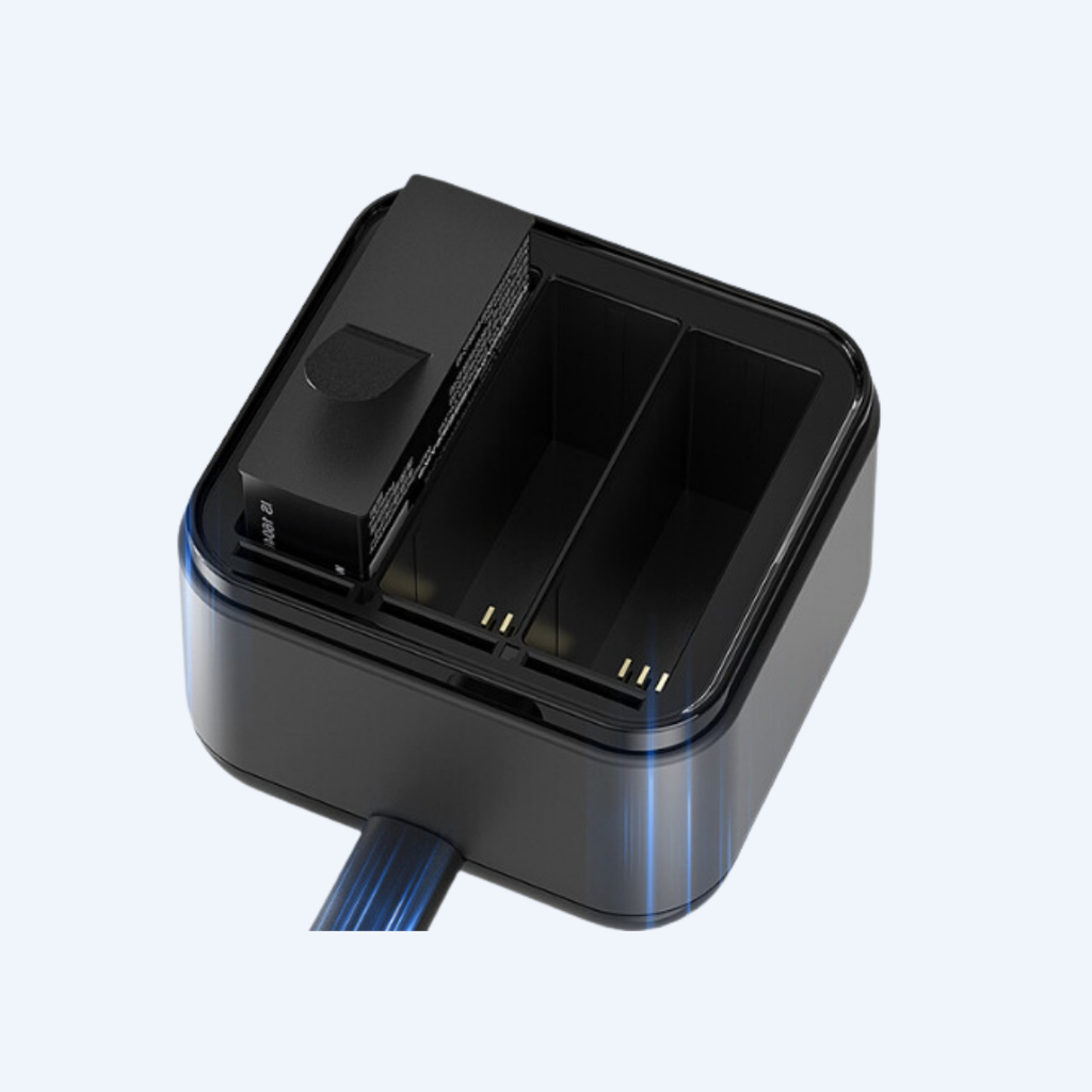 Bộ sạc aMagisn cho Insta360 Ace/Ace Pro hỗ trợ sạc 3 pin cùng lúc - Hàng Chính Hãng