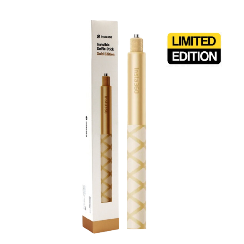 Gậy tàng hình Gold 114cm Chính Hãng Insta360 ONE X2 X3 X4 Insta360 Invisible Selfie Stick Gold Edition
