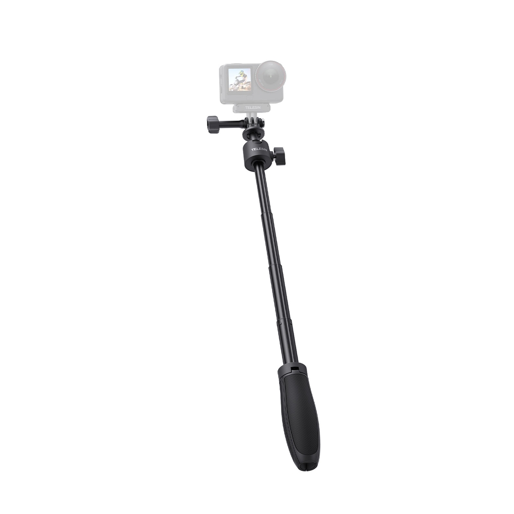 Tripod Mini Telesin 3.0 gắn actioncam Gopro Action Ace Pro xoay 360 độ kéo dài