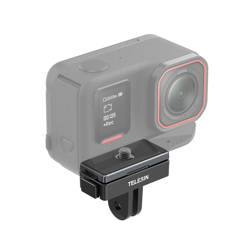 Bộ ngàm Telesin Thao tác Nhanh Insta360 X5 X4 X3 Ace Pro Pro 2  S7-JBK-18-TIS