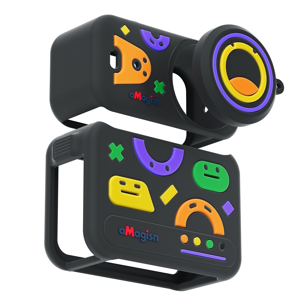 Silicon aMagisn cho DJI Nano bảo vệ camera màn hình màu sắc vui nhộn