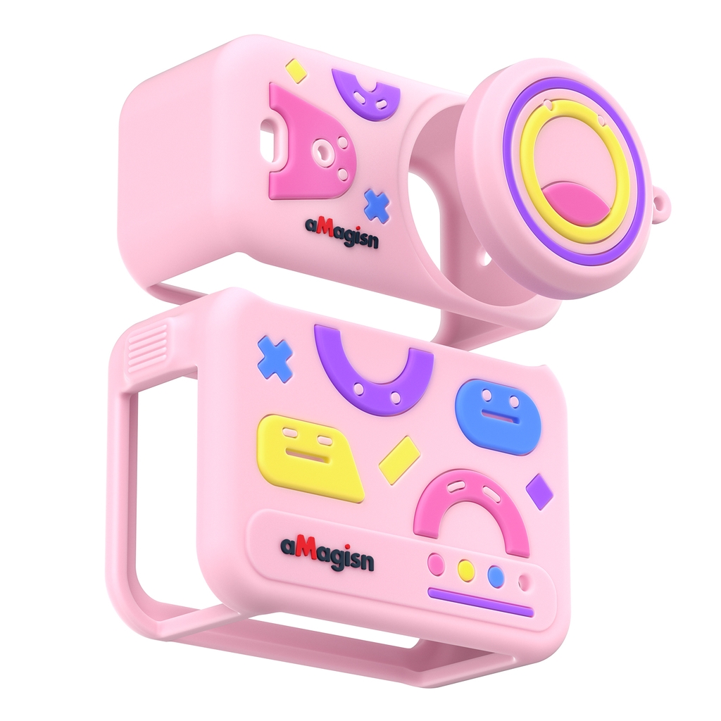 Silicon aMagisn cho DJI Nano bảo vệ camera màn hình màu sắc vui nhộn
