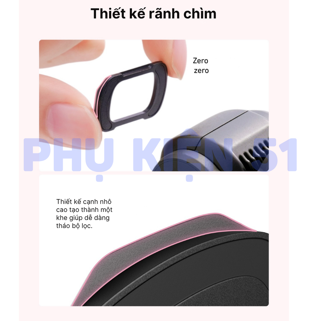 Bộ Filter cho DJI Pocket 4 3 chuyên nghiệp kiểm soát ánh sáng