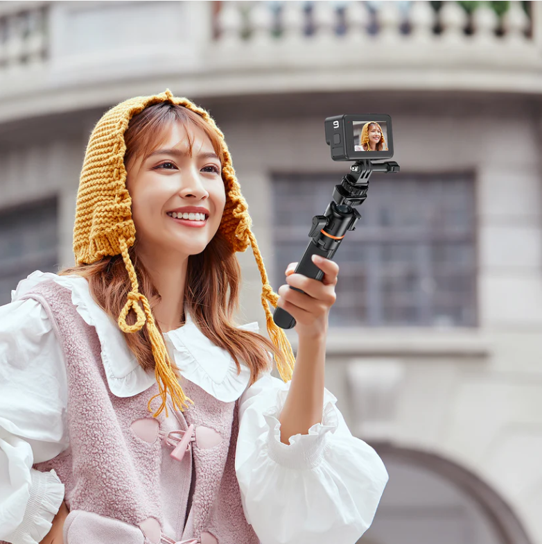 Ngàm Vrig AC 24 gắn Actioncam lên máy ảnh ngàm Cold shoe