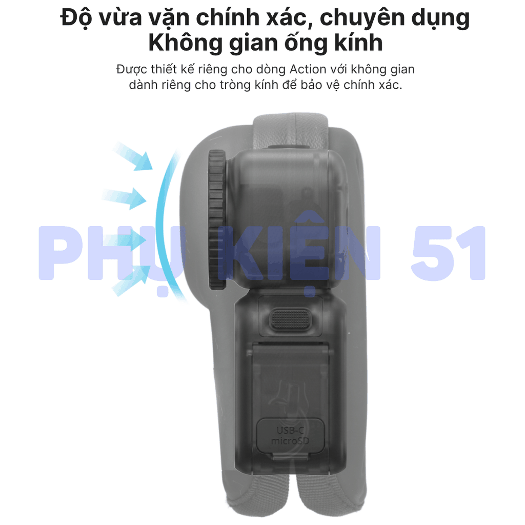 Túi Telesin cao cấp đựng Osmo Nano bảo vệ camera chống sốc