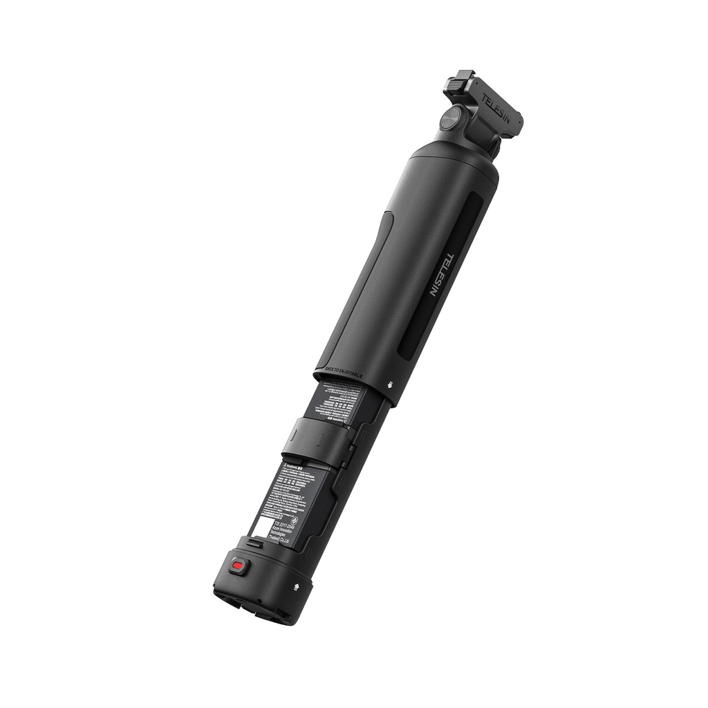 Tay cầm hộp sạc TELESIN cho Action 6 5 Osmo 360 cầm tay tiện dụng