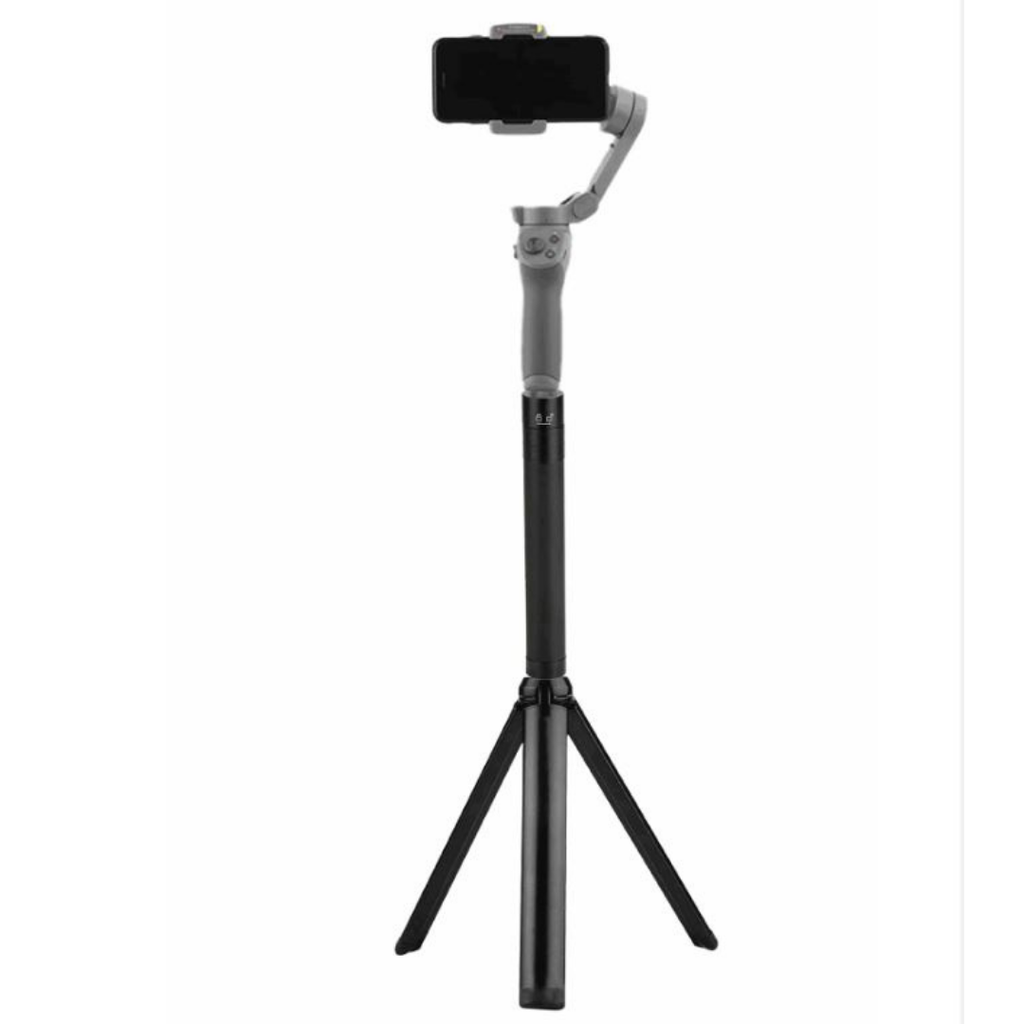 Chân đế tripod gấp gọn hợp kim nhôm có ốc 1/4'' cho máy ảnh Gimbal chịu tải 3kg