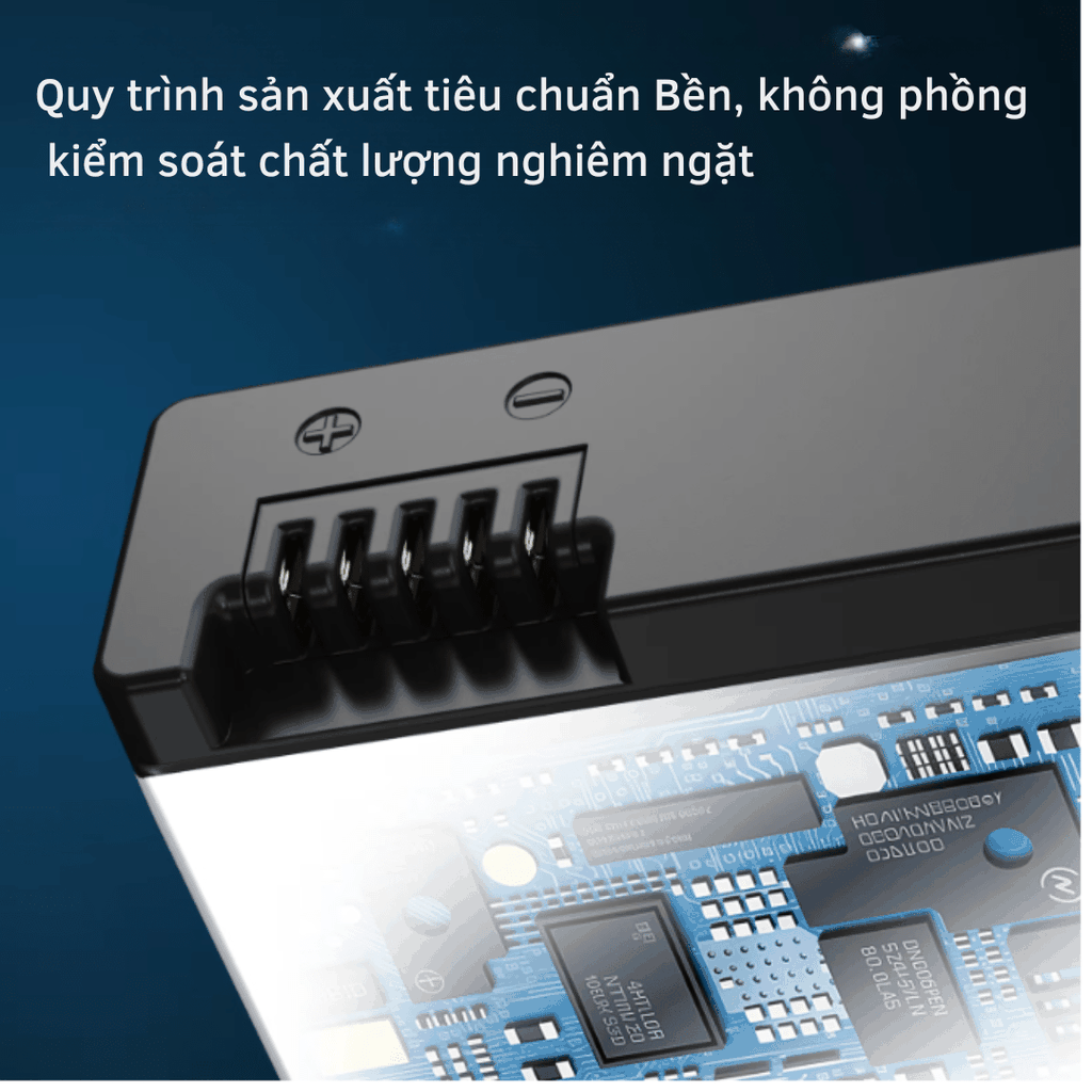 Hộp sạc và pin Stamina Gopro 13 Black hiệu suất cao tiện lợi dễ sử dụng