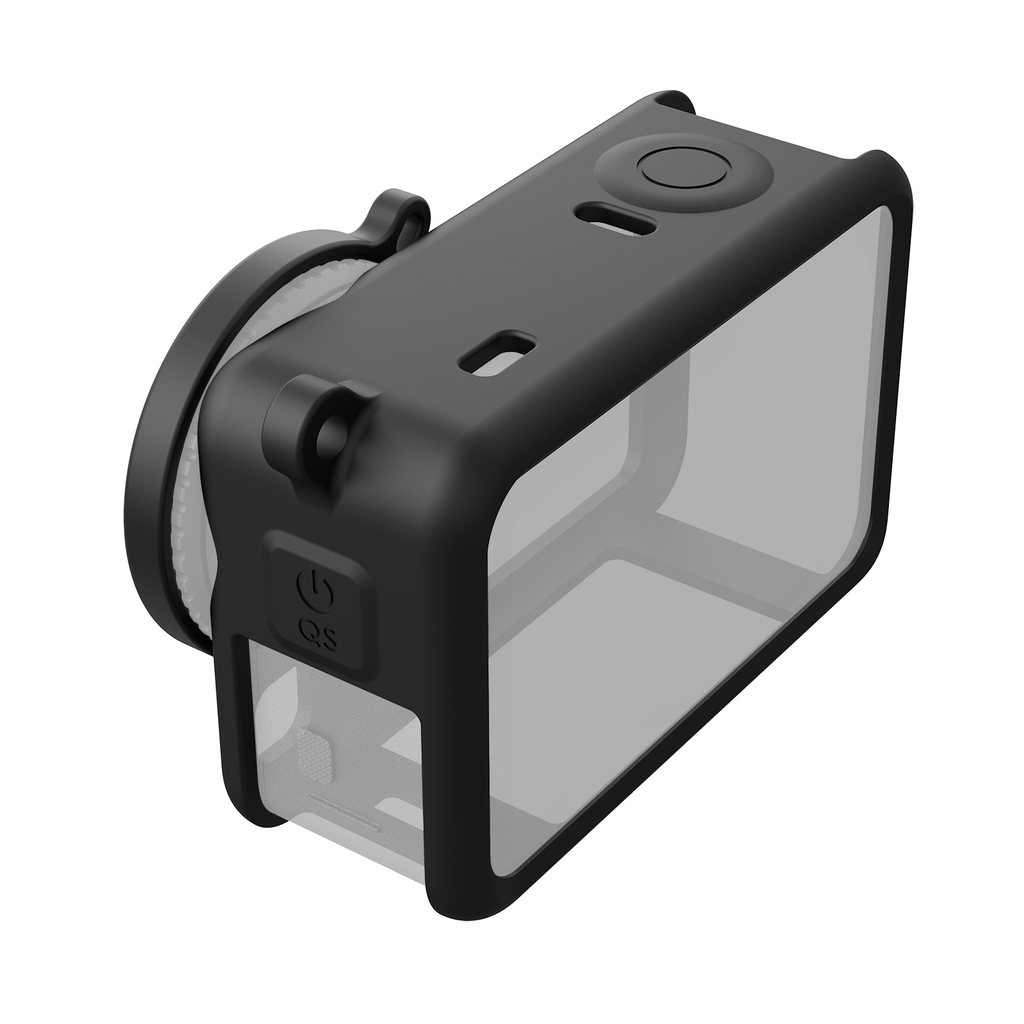 Silicon Telesin Dji Osmo Action 6 bảo vệ màn hình camera chống trầy xước S6-PTC-11