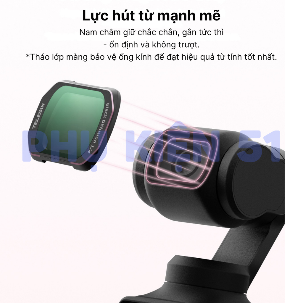 Bộ Filter cho DJI Pocket 4 3 chuyên nghiệp kiểm soát ánh sáng