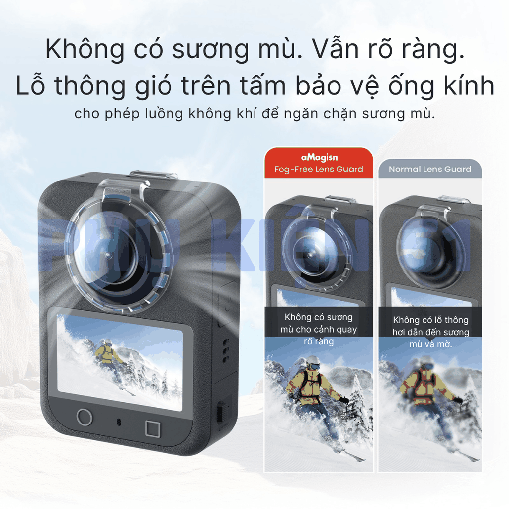 Lens bảo vệ aMagisn cho DJI Osmo 360 bảo vệ lens chống trầy xước