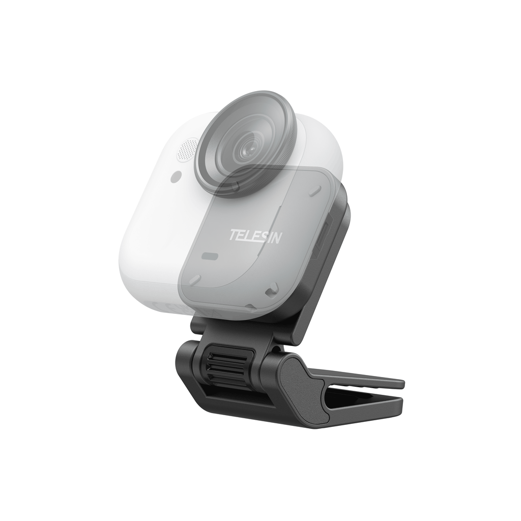 Đế nam châm Telesin kẹp nón Insta360 Go Ultra xoay 360 độ S3-HMH-05-TIS