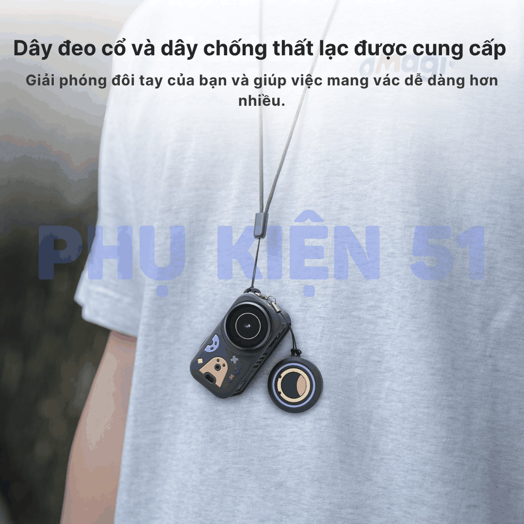 Silicon aMagisn cho DJI Nano bảo vệ camera màn hình màu sắc vui nhộn