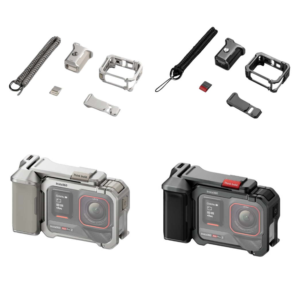 Insta360 Ace Pro 2 Xplorer Grip Kit - Tay cầm hỗ trợ Insta360 Ace Pro Pro 2 kim loại chắc chắn