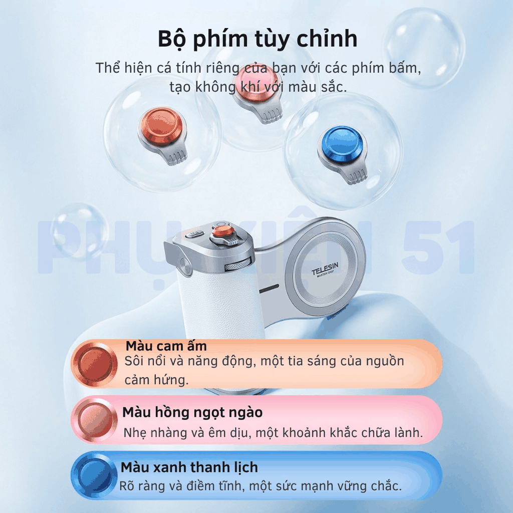 Báng tay cầm chuyên nghiệp Iphone 12 -17 Series hợp kim nhôm cao cấp