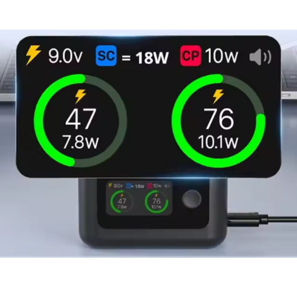 Hộp sạc nhanh Symik Insta360 X5 màn hình thông minh đủ thông số