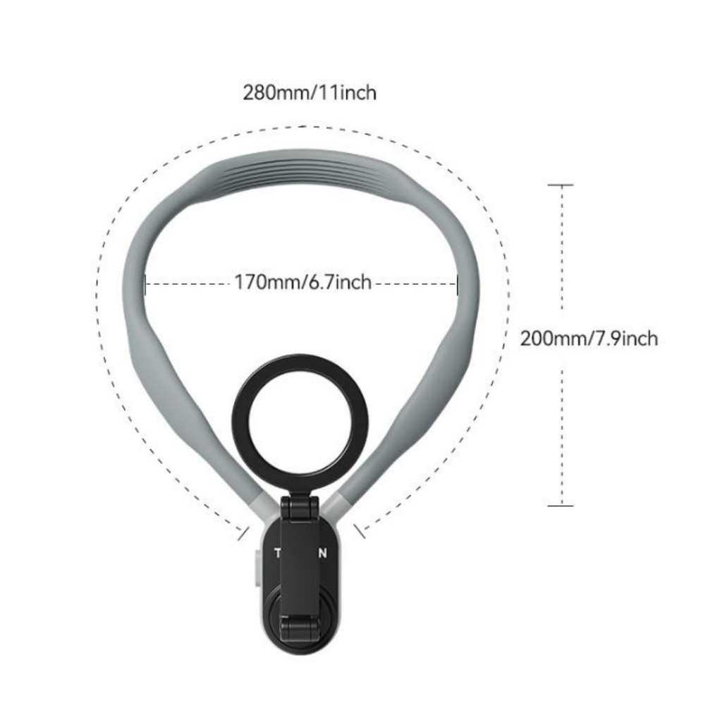 Vòng đeo cổ cao cấp Telesin hít Magsafe nam châm dành cho điện thoại