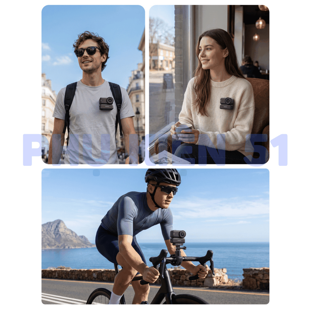 Pin dự phòng Telesin DJI Nano 500mAh kéo dài thời gian quay nhỏ gọn