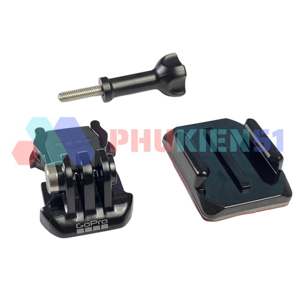 Mount Gopro và Đế dán keo 3m gắn nón - Chính hãng Gopro