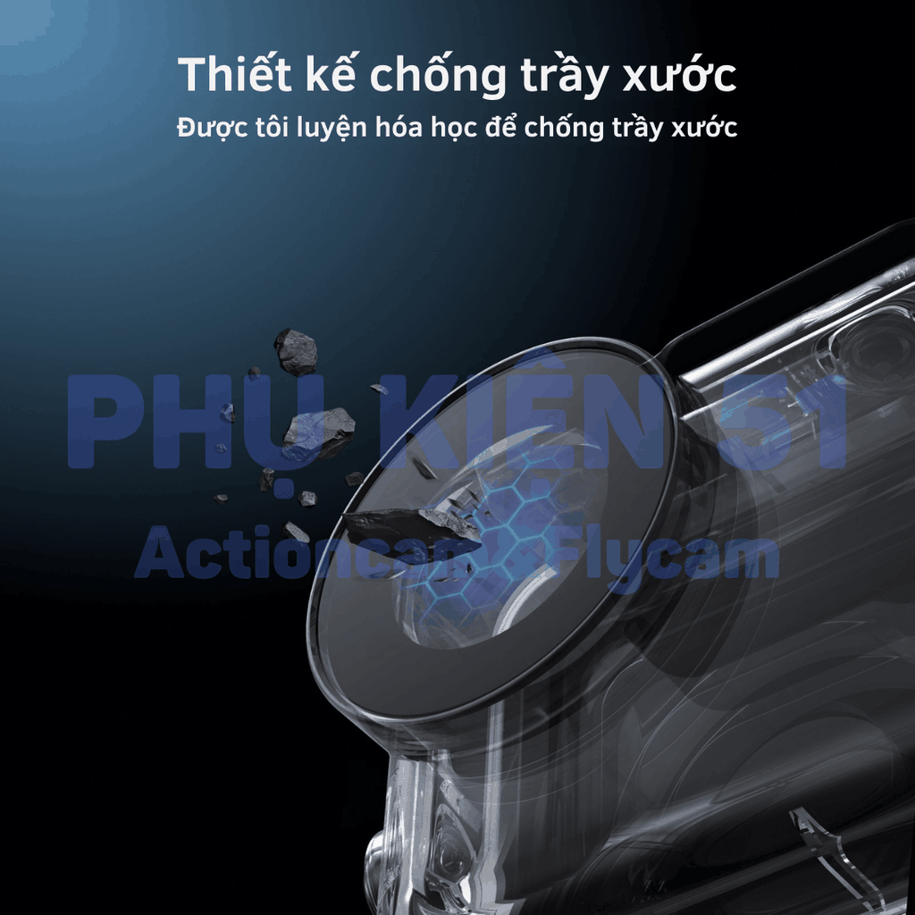 Khung vỏ chống nước Telesin DJI Nano chống nước đi bơi, đi lặn bảo vệ camera