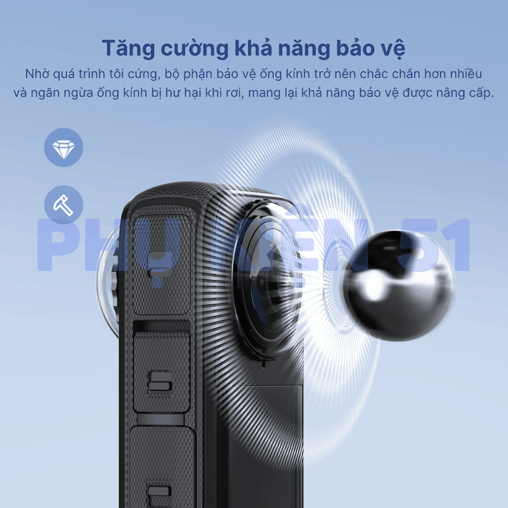 Lens bảo vệ aMagisn Insta360 X4/ X4 Air bảo vệ camera tránh trầy xước