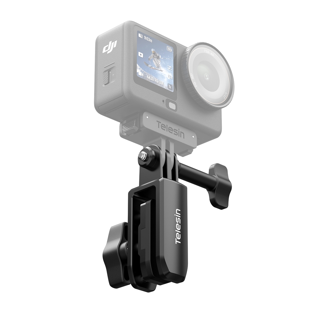 Giá đỡ kẹp kính Telesin cho Actioncam kẹp kính chắn gió nhôm CNC chắc chắn