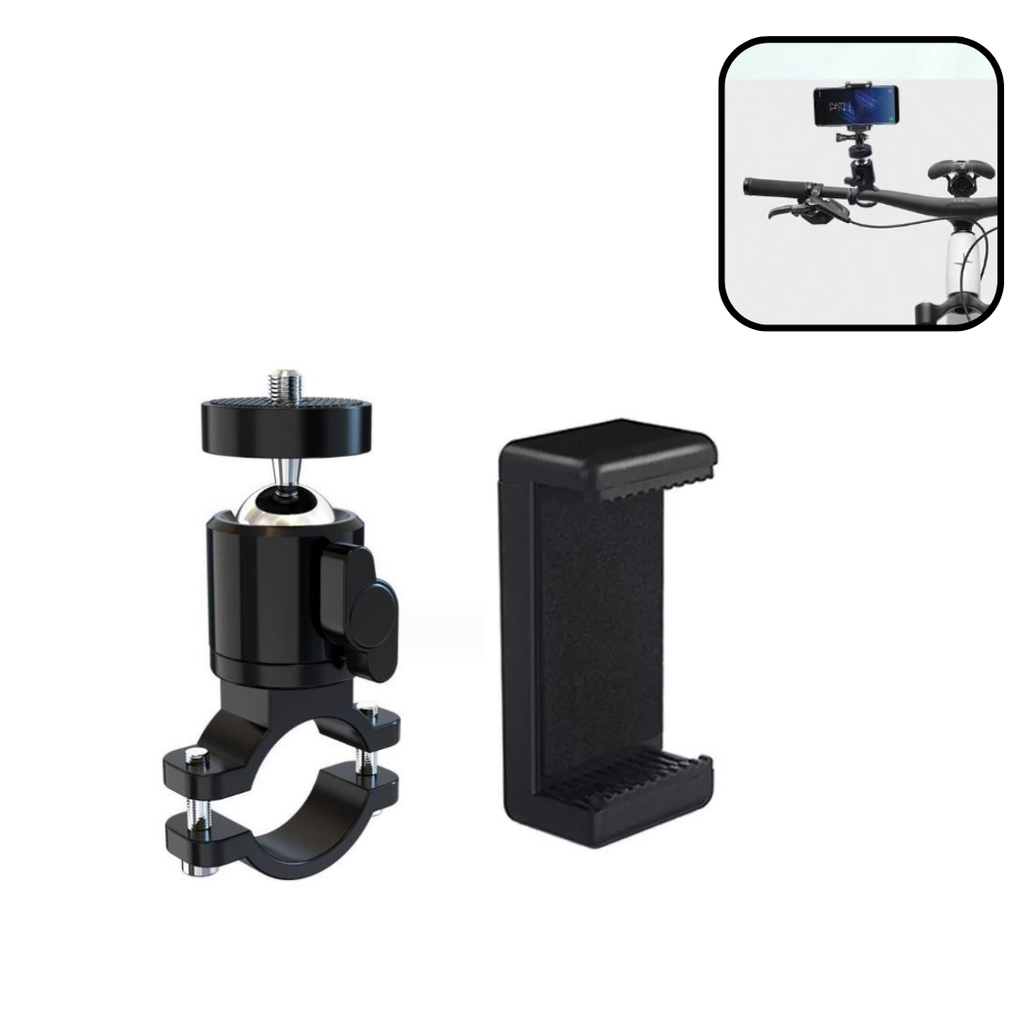 Hợp Kim Nhôm Xe Đạp Xe Máy Tay Cầm Gắn Giữ Kẹp Cho Gopro