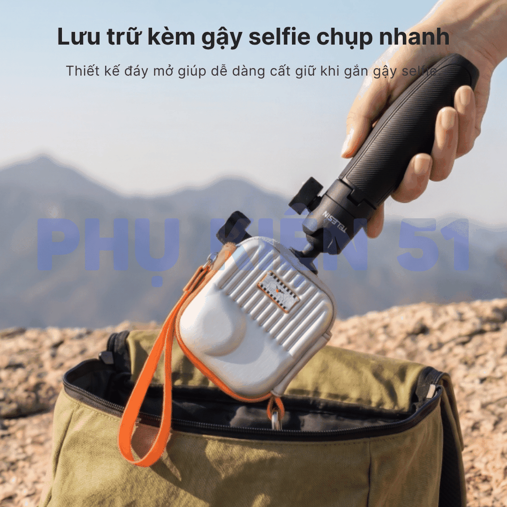 Túi Telesin cao cấp đựng Osmo Nano bảo vệ camera chống sốc