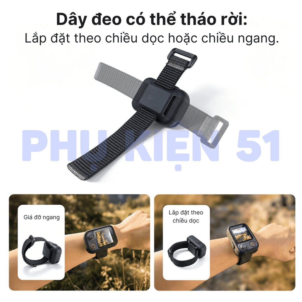 Dây đeo aMagisn cho Remote Pocket 4P cố định giúp coi video trực tiếp