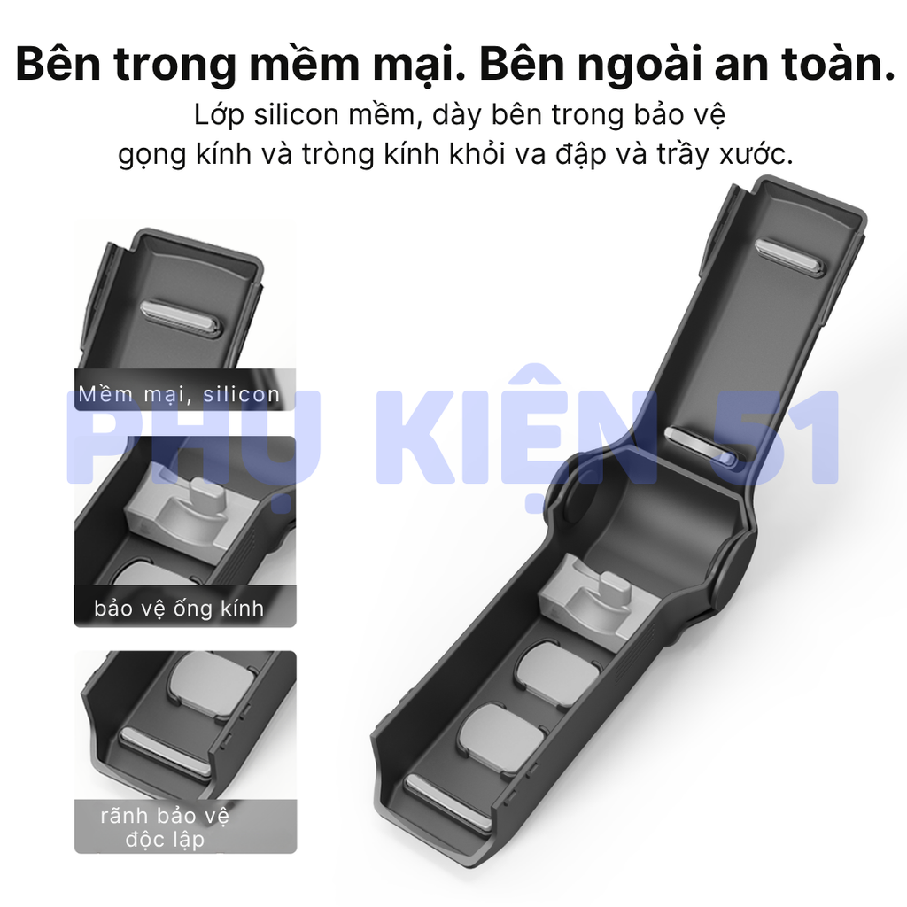 Ốp aMagisn bảo vệ Pocket 4 tránh va đập bảo vệ cụm gimbal