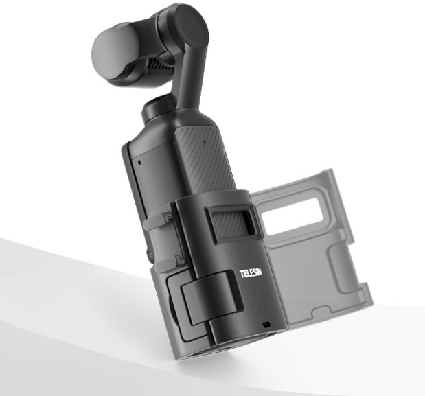 Khung bảo vệ Telesin Osmo Pocket 3 thao tác nhanh hỗ trợ gắn phụ kiện đèn mic