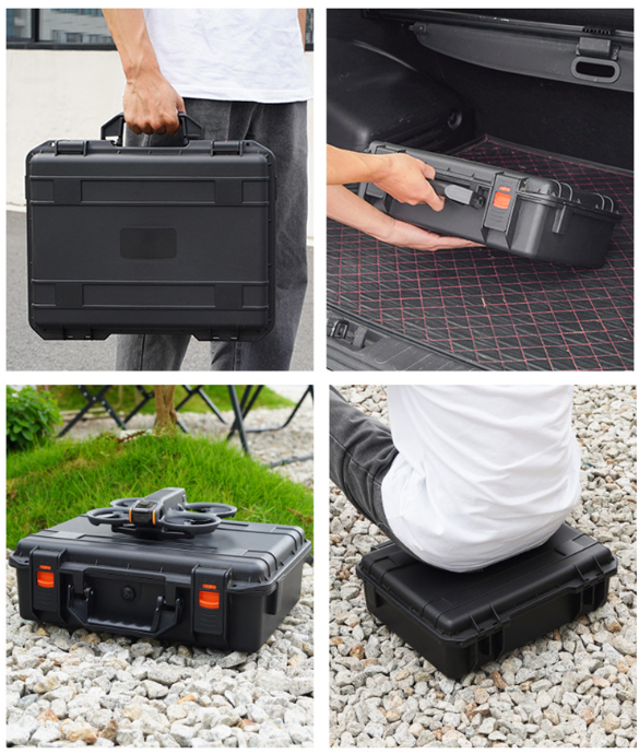 Vali Hộp đựng phụ kiện DJI Avata 2 chống sốc cực kì gọn gàng Kính, tay điều khiển