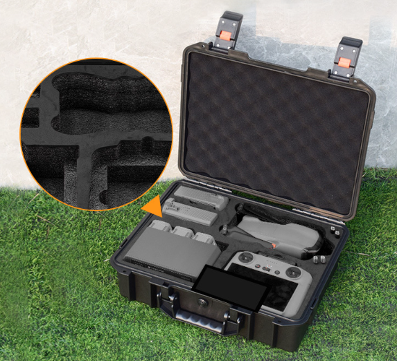 Vali Hộp đựng phụ kiện DJI AIR 3/ 3S chống sốc cực kì gọn gàng Flycam ,Tay RC