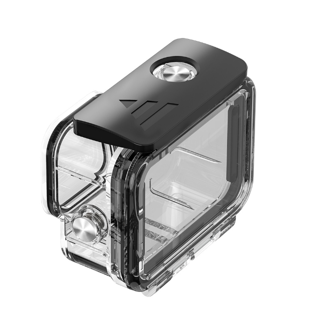 Khung Vỏ Chống Nước TELESIN Dành Cho Gopro Hero 13 12 11 10 9 Black
