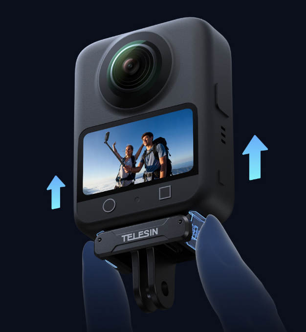 Đế nam châm TELESIN Osmo 360 Action 5 4 3 Osmo nano