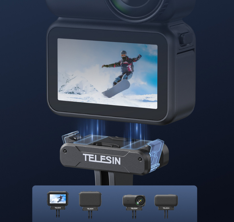 Đế nam châm TELESIN Osmo 360 Action 5 4 3 Osmo nano