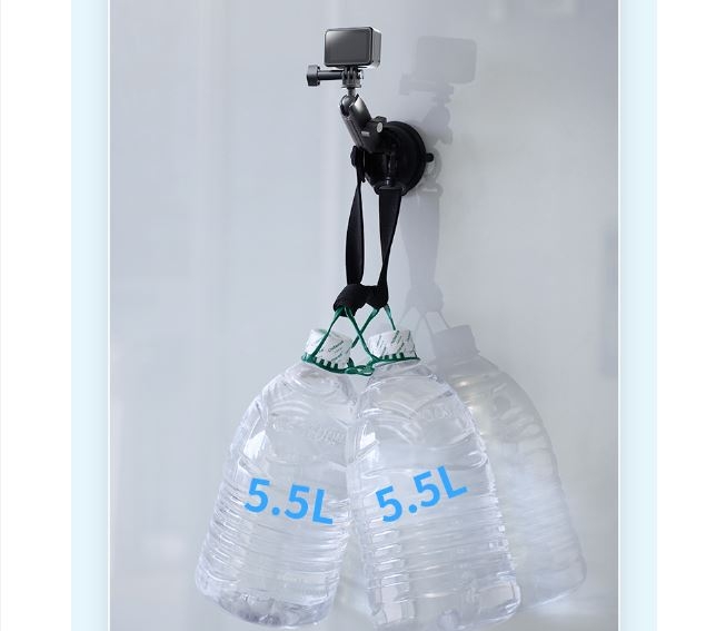 Chân đế TELESIN hít kính cho ActionCam thân kim loại chắc chắn, hút mạnh