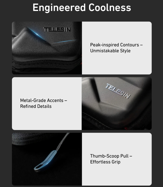 Túi Mini cho DJI Osmo 360 bảo vệ toàn diện tránh va đạp trầy xước