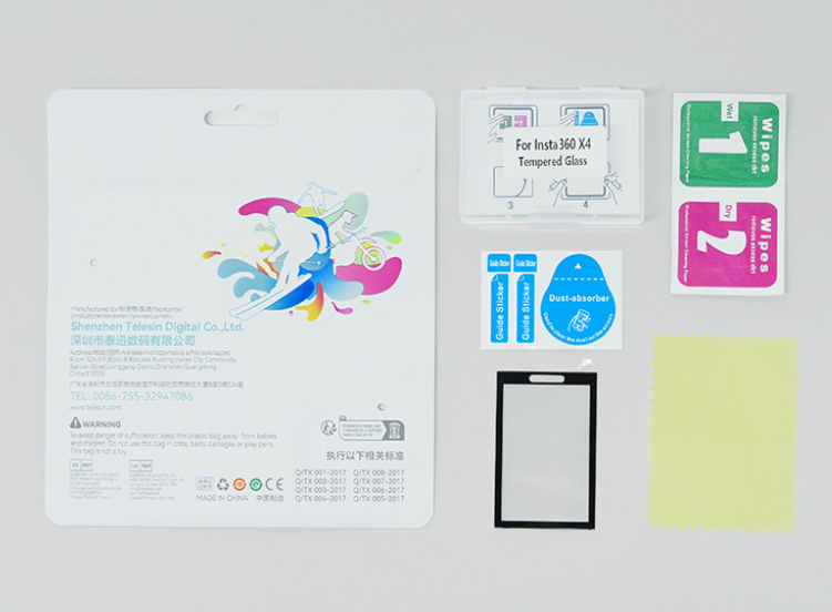 Cường Lực Telesin Insta360 X4 X5 chống trầy xước màn hình