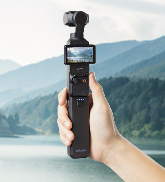 Pin sạc aMagisn 4500mAh Osmo Pocket 3 kéo dài thời lượng quay