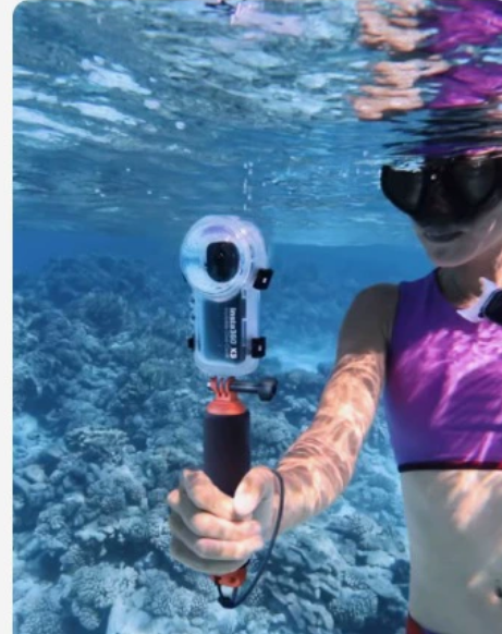 Floating Hand Grip - Tay câm phao nổi Insta360 bơi lặn
