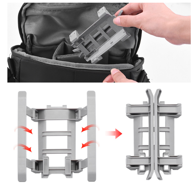 Càng đáp tiếp đất cho DJI Air 2 /2s nâng chiều cao tránh vật cản có thể gấp gọn